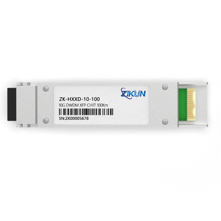 CH17 SFP 10G 100KM Module Optical Fiber Optic Transceiver DWDM XFP